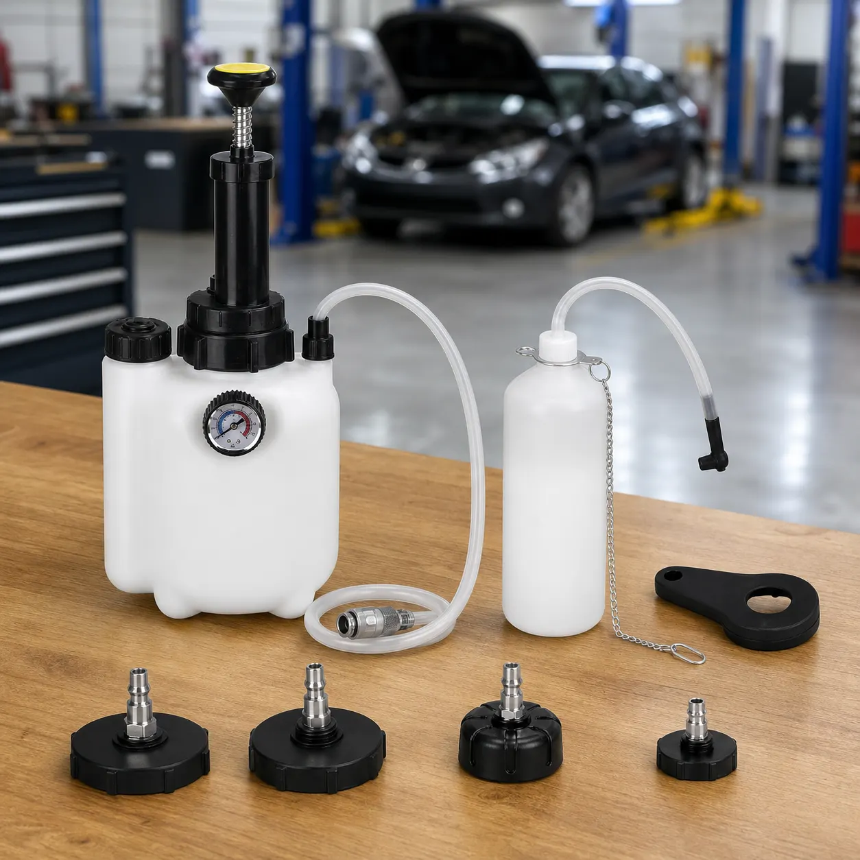 Brake Bleeder Refill Bottle detail view